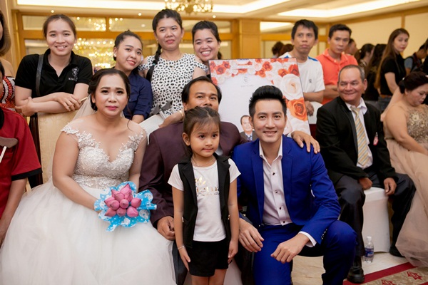 Sao Việt tề tựu dự đám cưới tập thể của 60 cặp khuyết tật