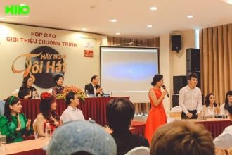 Họp báo giới thiệu ct Hãy nghe tôi hát - DMC Saigon