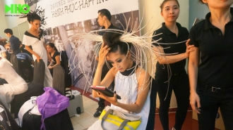 Đẹp Magazine Davines Hair Show 2013 - Happiness - NTĐ Nguyễn Du