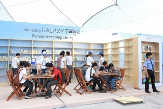 Samsung | Đổi Sách Lấy Galaxy Tab2 7.0 | Làng ĐH Thủ Đức
