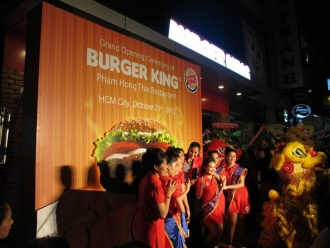 Khai Trương Burger King | 26 Phạm Hồng Thái