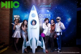 Friench Tuesdays - Outer Space - The Rooftop Hanoi