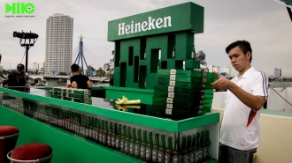 Heineken - Light up the bottle - Memory Lounge Da nang